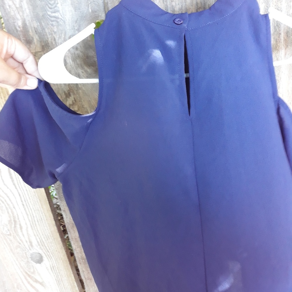 Paper Crane M tshirt with shoulder cutouts